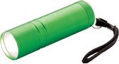 Xd Collection Zaklamp Led Batterij 8,5 X 2,4 Cm Alu Groen