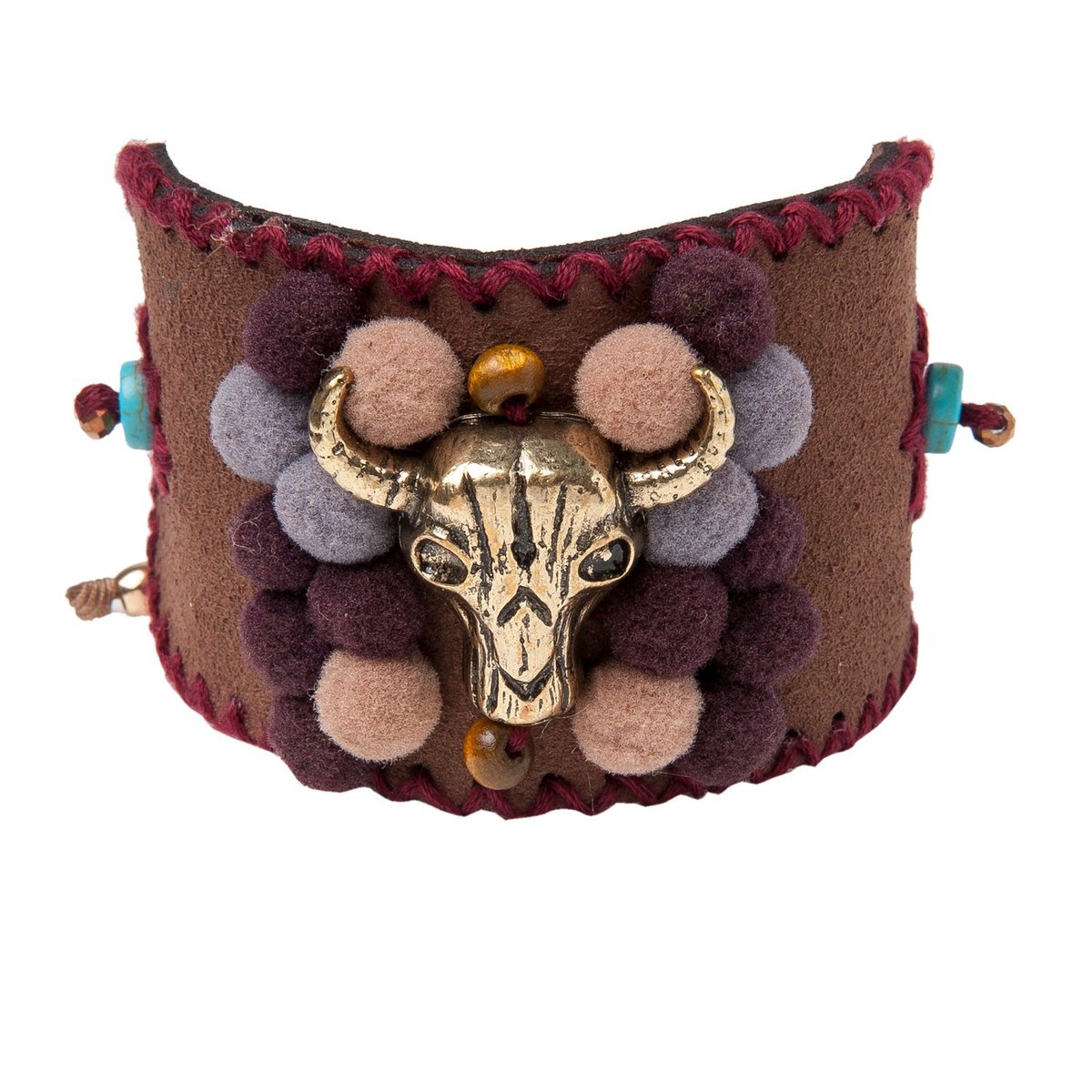 Juleeze Armband Dames Meerkleurig Kunstleer Rond Armbandjes Sieraden Dames