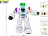 The Future Robot - speelgoed robot Super Warrior- LED licht en geluid - schiet pijltjes - 22CM (incl. batterijen)
