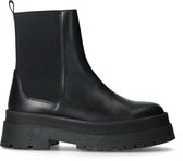 Sacha - Dames - Korte leren chelsea boots - Maat 40