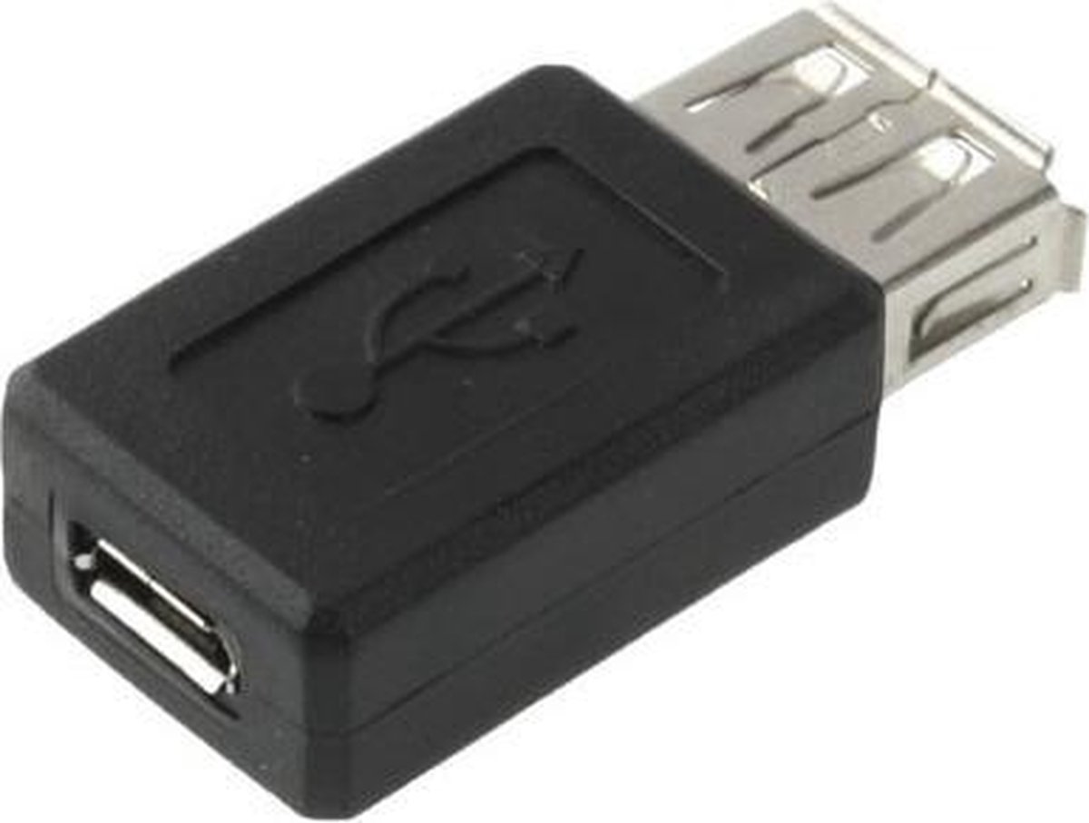 Let op type!! Hoge kwaliteit USB 2.0 AF naar Micro USB-Female-adapter