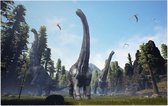 Dinosaurus groep langnekken (Alamosaurus) - Foto op Forex - 60 x 40 cm