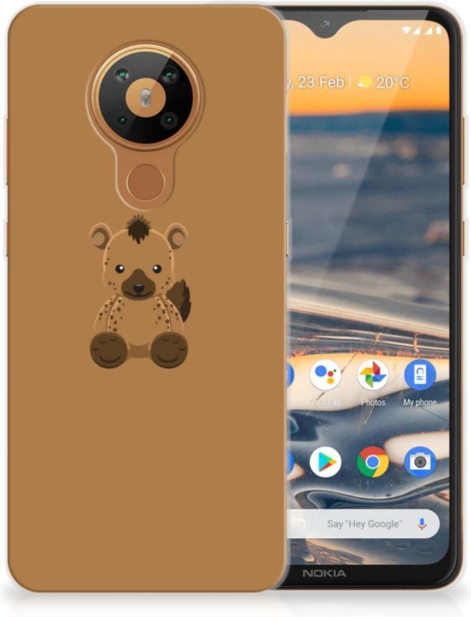 Nokia 5.3 Telefoonhoesje met Naam Baby Hyena