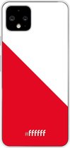 Google Pixel 4 Hoesje Transparant TPU Case - FC Utrecht #ffffff