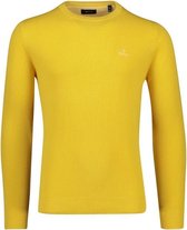 Gant Pullover Geel Ronde Hals Met Logo (8030521 - 706)