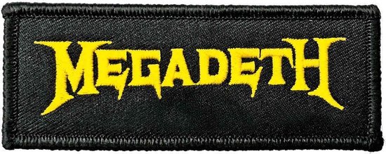 Megadeth Patch Logo Noir