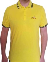 The Beatles Polo shirt -M- Yellow Submarine Geel