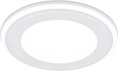 LED Spot - Inbouwspot - Trion Auran - 10W - Warm Wit 3000K - Rond - Mat Wit - Kunststof - BES LED