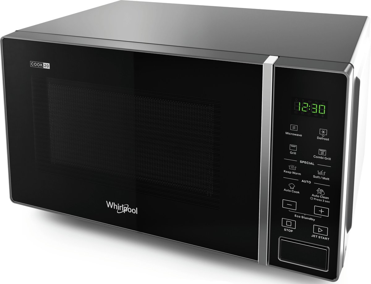 Whirlpool MWP 203 SB - Vrijstaande grill-magnetron thumbnail 3