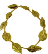 Zac's Alter Ego Kostuum Haarband Gold Leaf Wreath Goudkleurig