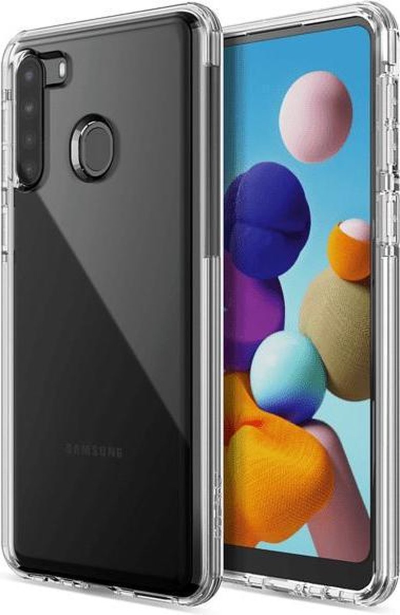 Raptic Clear Samsung Galaxy A21S Hoesje Transparant