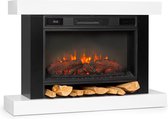 Bol.com Klarstein Vulsini Hideaway Elektrische Haard - 1700/1900 W - Tot 38 M² - 100X72Cm - Realistische Vlammenillusie - 2 Warm... aanbieding