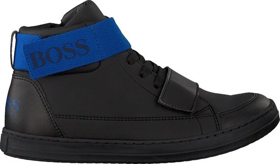 Boss Kids Jongens Hoge sneakers J29230 - Zwart - Maat 39 | bol.com