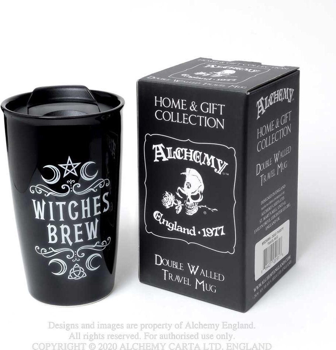 Alchemy - Witches Brew Reisbeker - Zwart