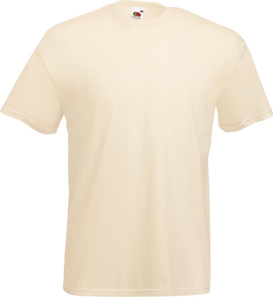 T-shirt à manches courtes Fruit Of The Loom hommes (Natural)