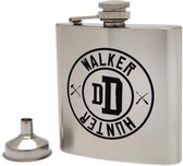 The Walking Dead Stainless Steel Hip Flask (Silver)