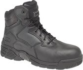 Magnum Stealth Force 6.0 lederen CT/CP - Teenbeschermers - Unisex - Maat 47 - Zwart
