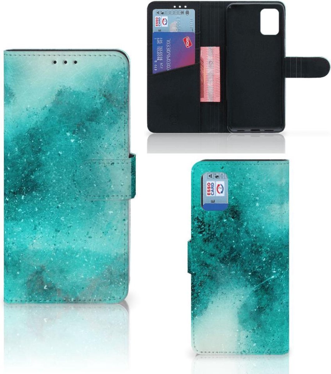 Hoesje Samsung Galaxy A31 Painting Blue