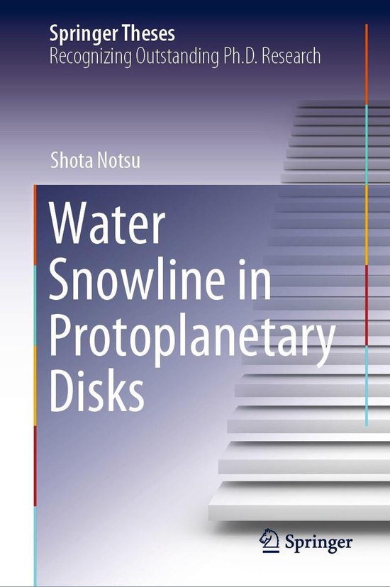 Springer Theses - Water Snowline in Protoplanetary Disks - cover