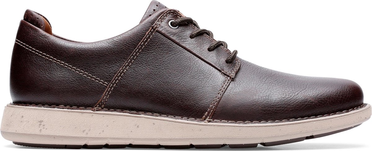 Clarks Herenschoenen Un LarvikLace2 G brown oily maat 8,5 - Schoenen.nl