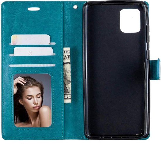 Samsung Galaxy S10 Lite 2020 Cover Book Case Turquoise