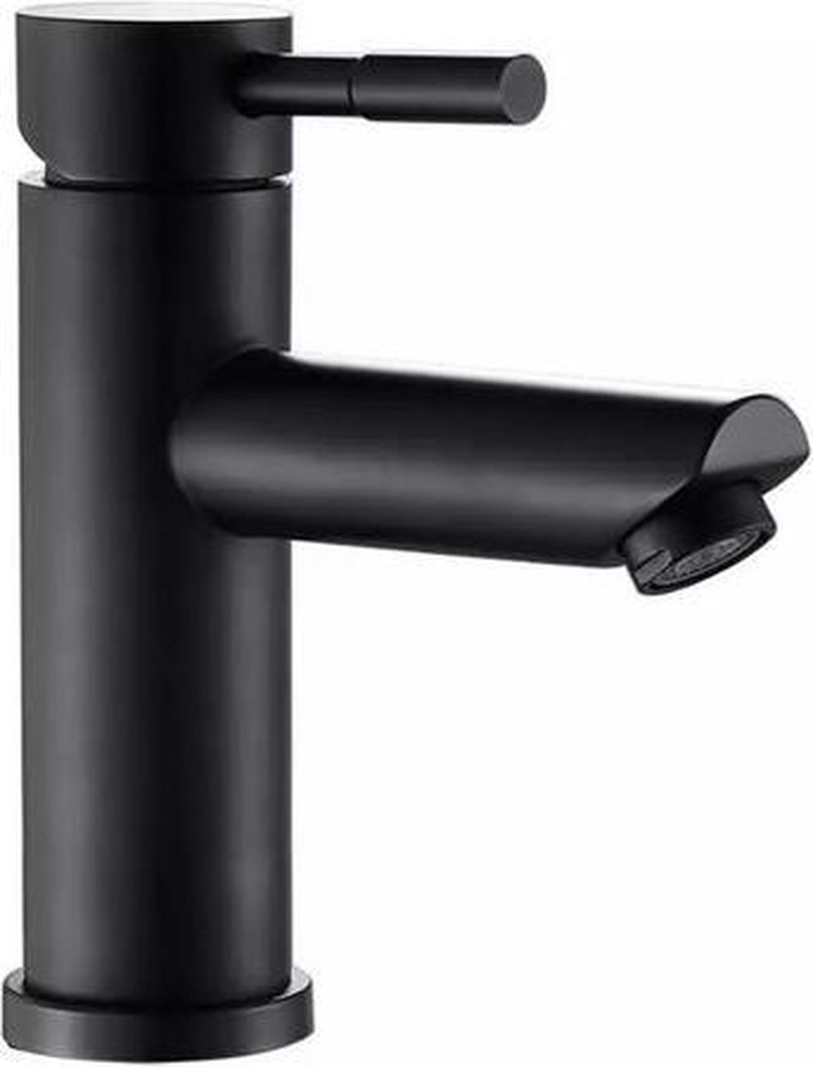 Sanitair Royal Mats | Zwart | Wastafelkraan | Badkamerkraan | Modern | Zwarte Badkamerkraan | Waterbesparend