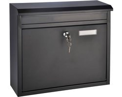 Haushalt 60238 - brievenbus - metaal - zwart