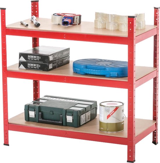 5 x T-Rax Stellingkasten - 160x60x180 cm - Blauw – Monster Shop NL