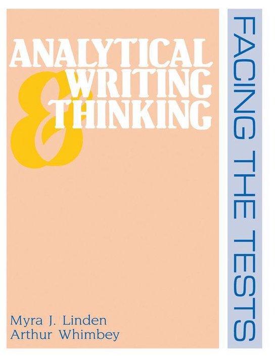 Analytical Writing and Thinking - cover