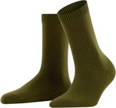 FALKE Cosy Wool Damessokje 47548 - Groen 7657 forest Dames - 35-38