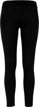 Urban Classics Legging -XS- Imitation Suede Zwart