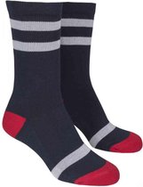 Urban Classics Sokken -39/42- Multicolor 2-Pack Blauw/Rood