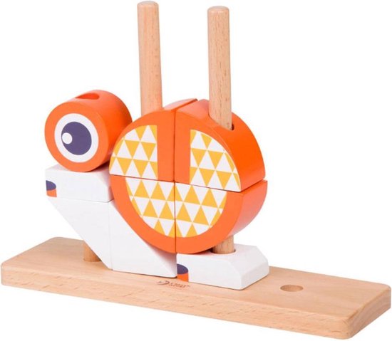 Classic World Holz-Stapelblöcke – 24-teilig, Bunt, Fördert Motorik & Kreativität, Nachhaltiges Holzspielzeug