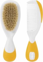 Chicco Brush And Comb Junior Blanc / orange 2 pièces