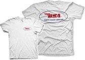 BSA Heren Tshirt -XL- Parts Sales Service Wit