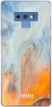 Samsung Galaxy Note 9 Hoesje Transparant TPU Case - Fire Against Water #ffffff