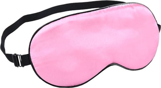 Dames Accessoires voor voor Mondkapjes voor Gilda & Pearl Zijden Oogmasker in het Roze 
