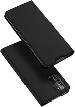 Dux Ducis - pro serie slim wallet hoes - Geschikt voor Samsung Galaxy Note 20 - Zwart