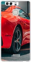 Huawei P9 Hoesje Transparant TPU Case - Ferrari #ffffff