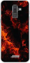 Samsung Galaxy J8 (2018) Hoesje Transparant TPU Case - Hot Hot Hot #ffffff