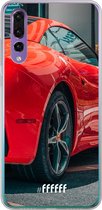Huawei P30 Hoesje Transparant TPU Case - Ferrari #ffffff