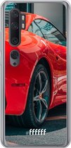 Xiaomi Mi Note 10 Hoesje Transparant TPU Case - Ferrari #ffffff