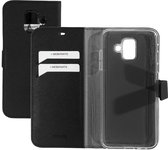 Mobiparts Saffiano Wallet Case Samsung Galaxy A6 (2018) Black