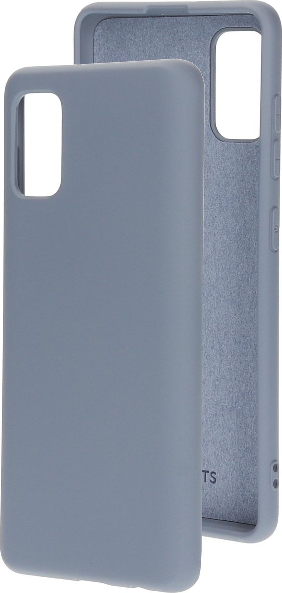 Mobiparts hoesje geschikt voor de Samsung Galaxy A41 - Siliconen - Grijs