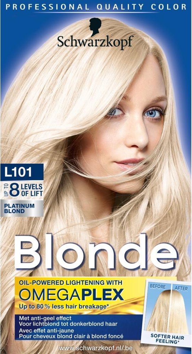 Kameel Afdeling Merg Schwarzkopf Blonde Intensive Blond Silverblond - 1 stuk | bol.com