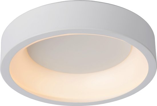 Lucide TALOWE LED - Plafonnière - Ø 30 cm - LED Dimb. - 1x20W 3000K - Wit