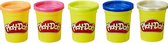 Play-Doh 4+1 Set Goud/Zilver Assorti