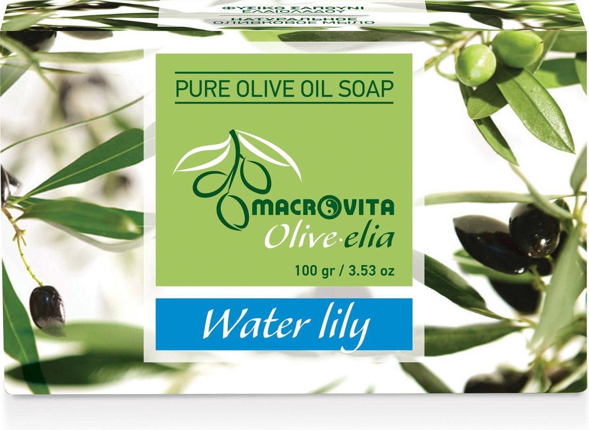 Olive-elia Pure Olijfoliezeep Marine (waterlelie)
