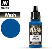 Vallejo 73207 Game Color Wash - Blue - Acryl - 18ml Verf flesje