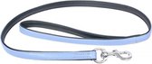 Duvo+ Comfy leder leiband Blauw 100cm/18mm